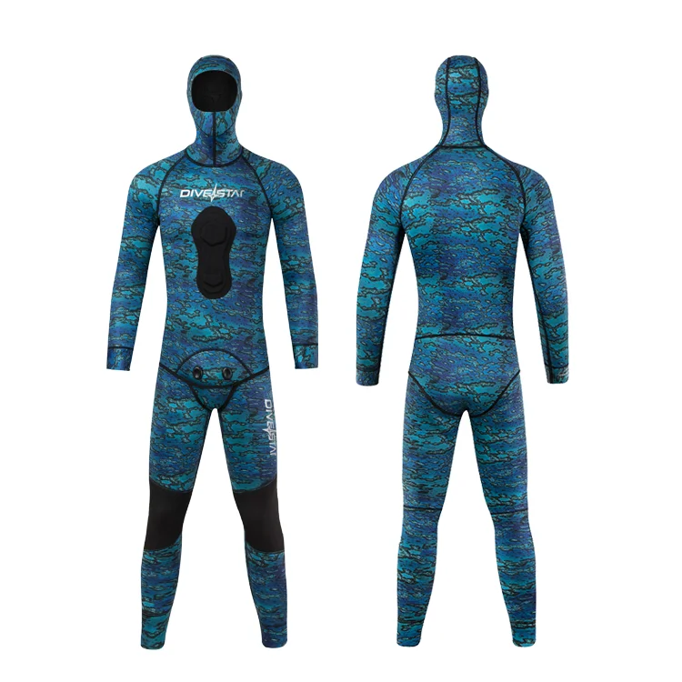 DIVESTAR Groothandel Camouflage 3MM neopreen open cel man onderwatervissers wetsuit