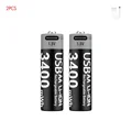 USB AA 3400mWh 2PC