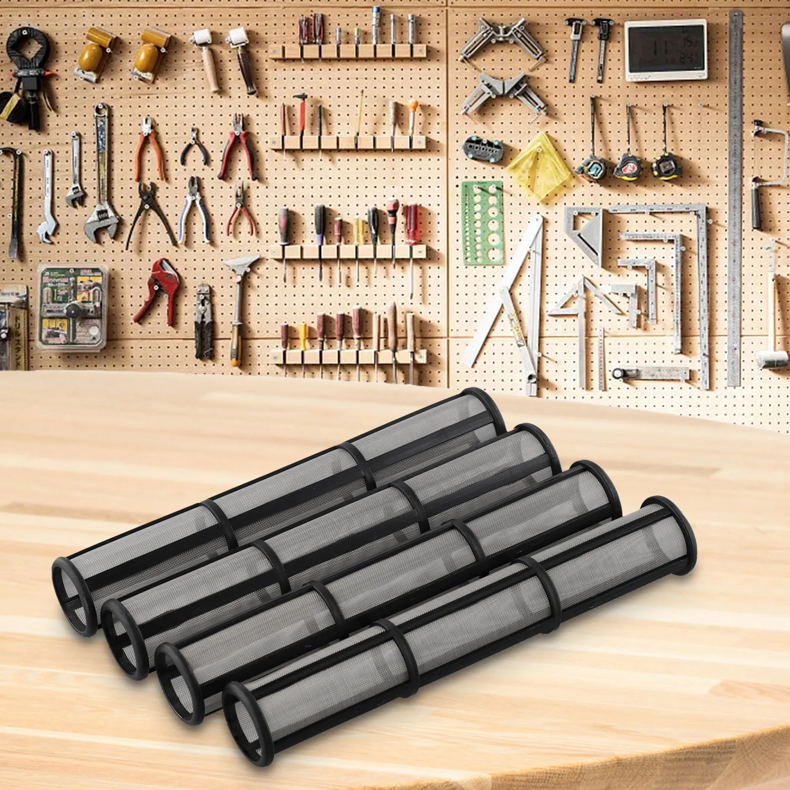 

Reliable Pump Manifold Filter Set 4Pcs Filters Unwanted Particles Prolongs Pump Life Suitable for G Contractor II/FTx II