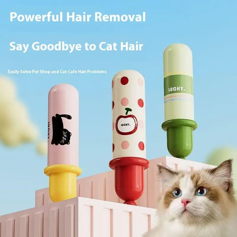 Mini Roller Reusable Hair Super Sticky Roller Lint Roller For Clothes Lint Remover Pet Hair Removal Brush Cleaner Supplies