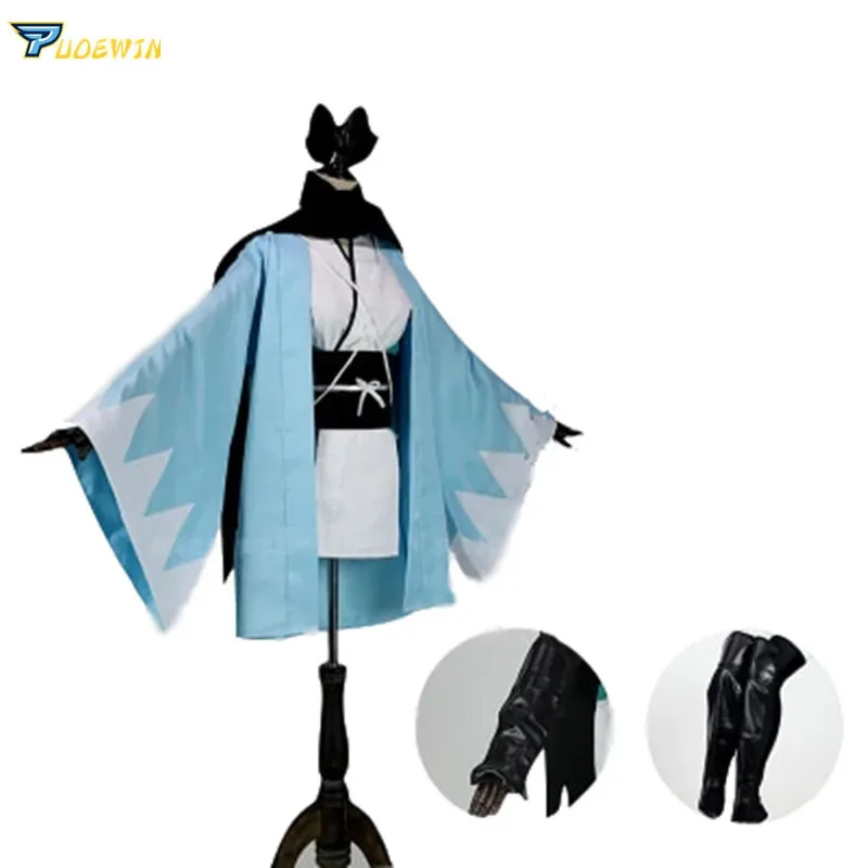 

DY20SBluuCosplay Game Okita Souji Костюм Косплей Костюм25