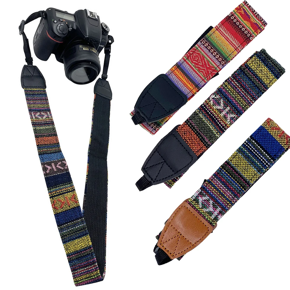 Wintage Style Shoulder Strap for Canon Nikon Sony DSLR SLR Cameras Photography  Accessories