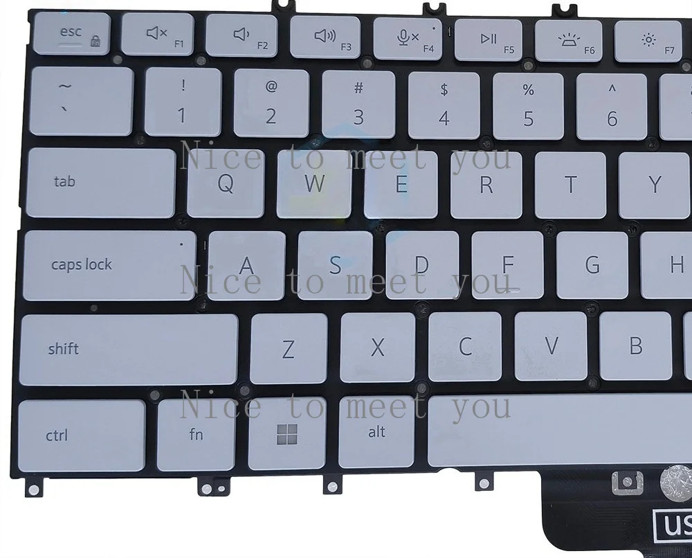 CHEN New for DELL XPS 13 Plus 9315 P153G keyboard with backlighting~~