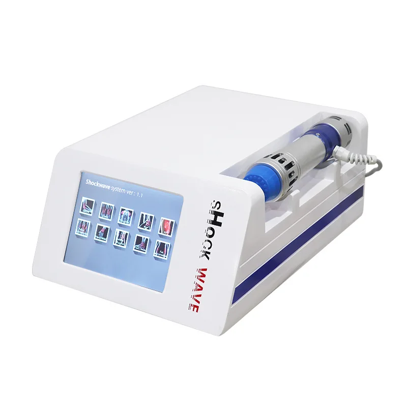 Extracorporeal Shock Wave Therapy Massage Gun Dot Matrix Pain Relief Physiotherapy Health Instrument for Home Use