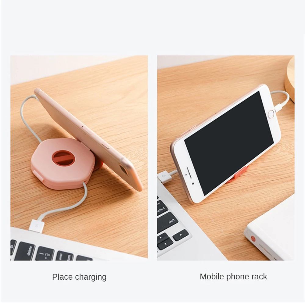 Cable Storage Box Useful Easy To Carry Durable And Compact Neat And Orderly Save Space Mobile Phone Accessories Bobbin Winder