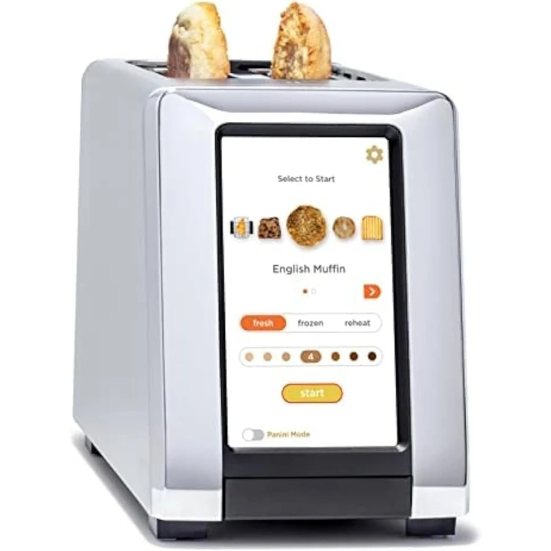 

R180S High-Speed Touchscreen Toaster, 2-Slice Smart Toaster with Patented InstaGLO Technology & Panini Mode