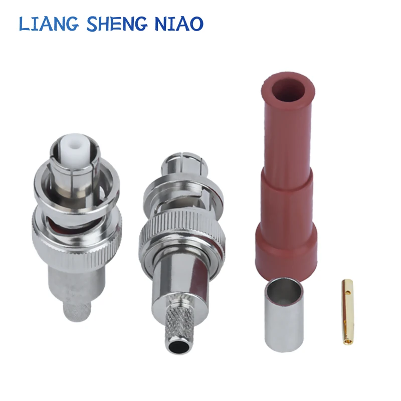 Il connettore coassiale Rf con connettore ad alta tensione Shv-J-3 Bnc5000V è adatto per Rg142/-3/Rg58