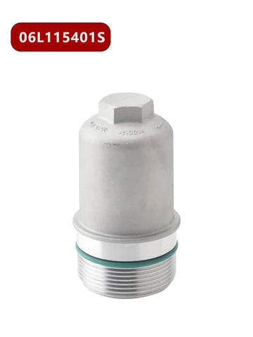 Алюминиевая масляная решетка, корпус обратного клапана фильтра 06L115401S для EA888 GEN3 Golf MK6 Tiguan Touran Scirocco Passat Sharan Jetta