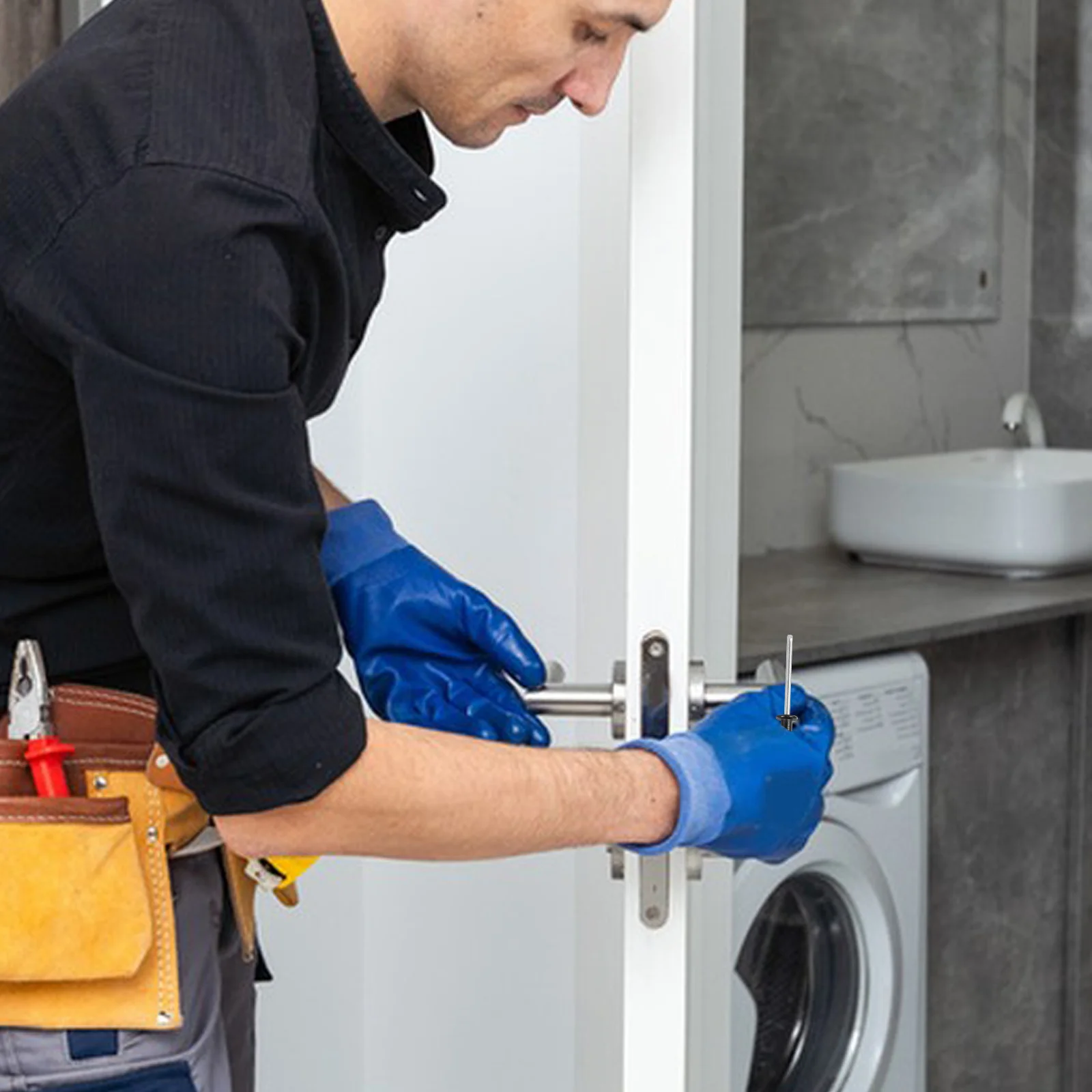 50 pezzi rivetti in alluminio a testa tonda rivetti pop in metallo durevoli per la riparazione di porte in lamiera assortiti di rivetti ciechi rivetti ciechi