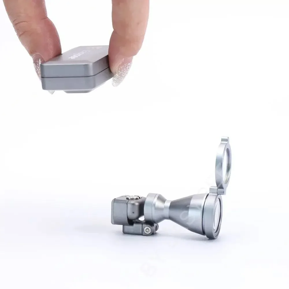 Wireless Dental LED Light 5W Surgical Head Light with 3pcs Battery Magnetic Type Battery for Ttl Loupe Dental Loupe