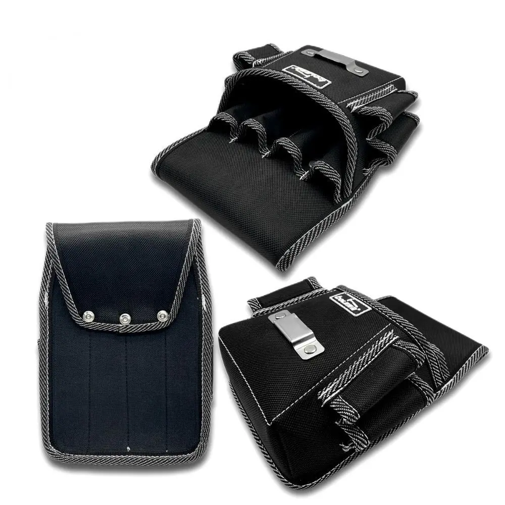 

Waterproof Waist Tool Bag Wrench Pliers Holder Oxford Cloth Utility Kits Holder with Pockets Wear-resistant Large Capacity
