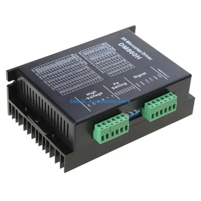 Y51A DM860H Stepper Motor Driver Microstep Motor Two-phase for 57 86 Stepper Motor