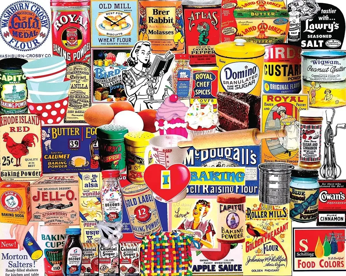 Puzzles pour adultes 1314/520/120 pièces j'aime la cuisson puzzles en bois pour salle de jeux chambre décor à la maison cadeau de fête d'anniversaire