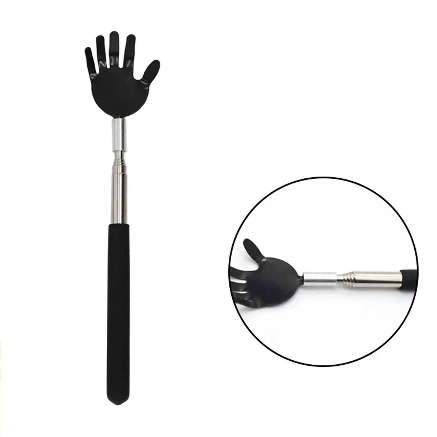 Claw Extendable Back Scratcher Stocking Stuffers for Men Adults, Christmas Gifts for Men Women Mom Dad Husband, White Elephant