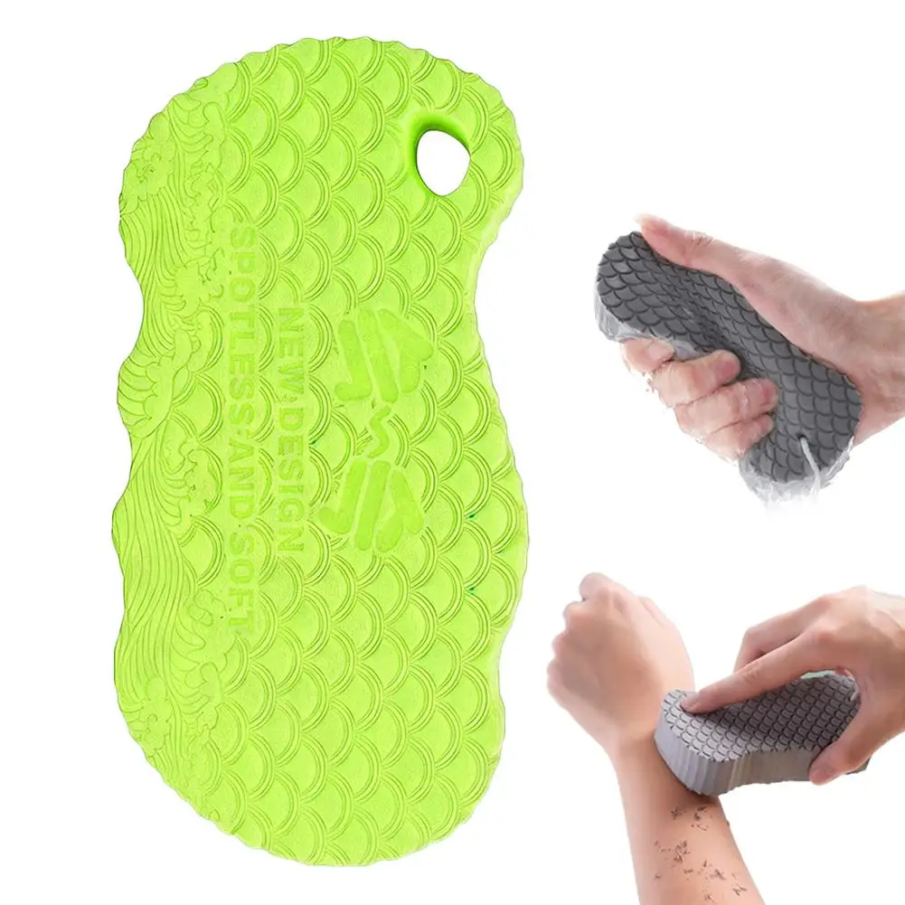 Schmerzfreier Badeschwamm, Peeling-Bürste, magischer Schmutzschwamm für Erwachsene, Babys, Kinder, Haushalt, Duschpeeling, Badetuch – Detail 10