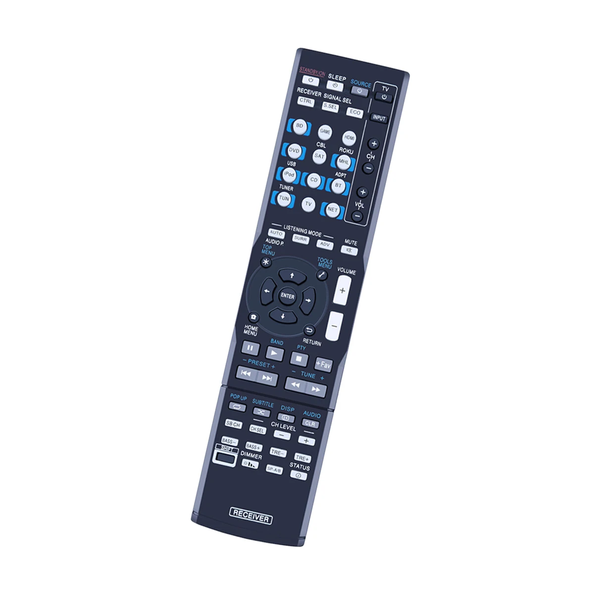 New Replacement Remote Control Fit For Pioneer VSX-80 VSX-529-K VSX-529 VSX-529-S AV Receiver