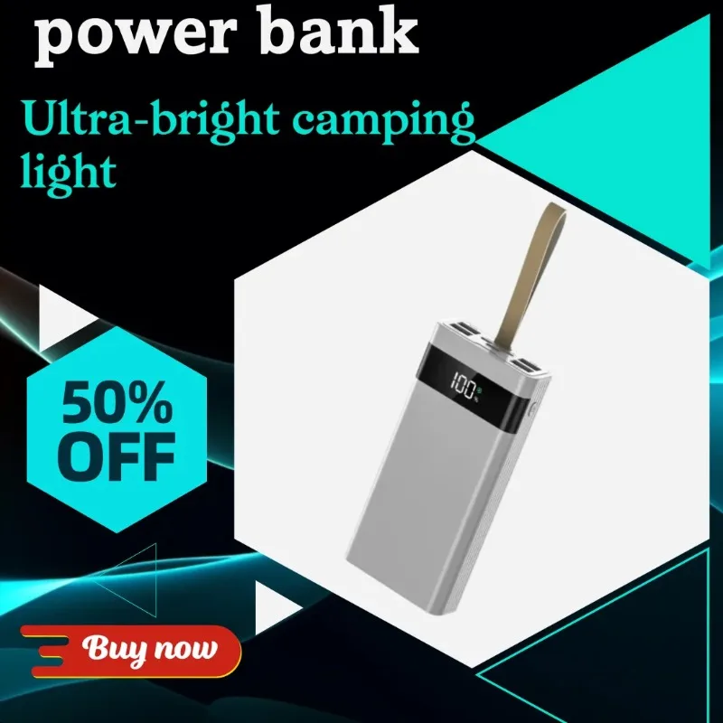 

20000/50000mAh Large Capacity Super - Fast Charging Power Bank