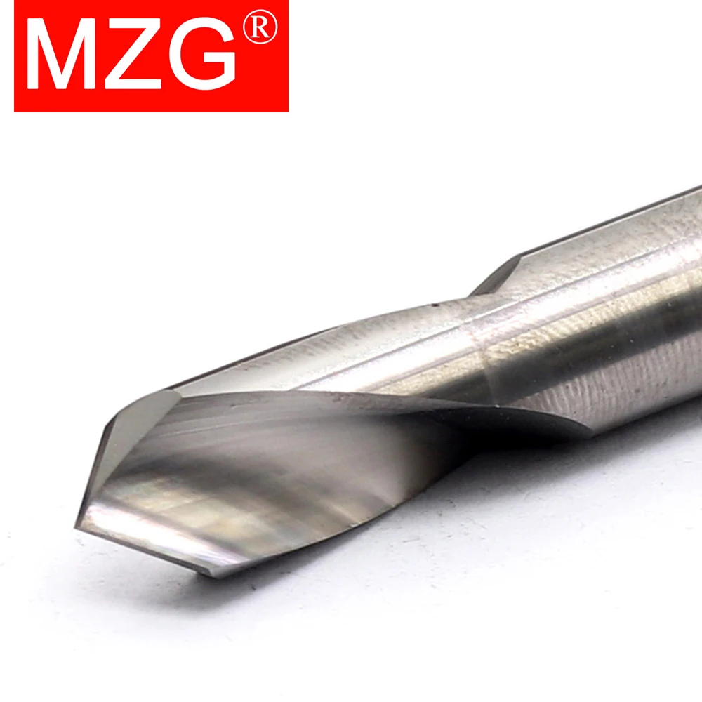 MZG Spot Drill Bit Point 90 Dgrees Carbide CNC Chamfering Drilling Hole Guide Tool Tungsten Steel Location Centering Pilot Drill