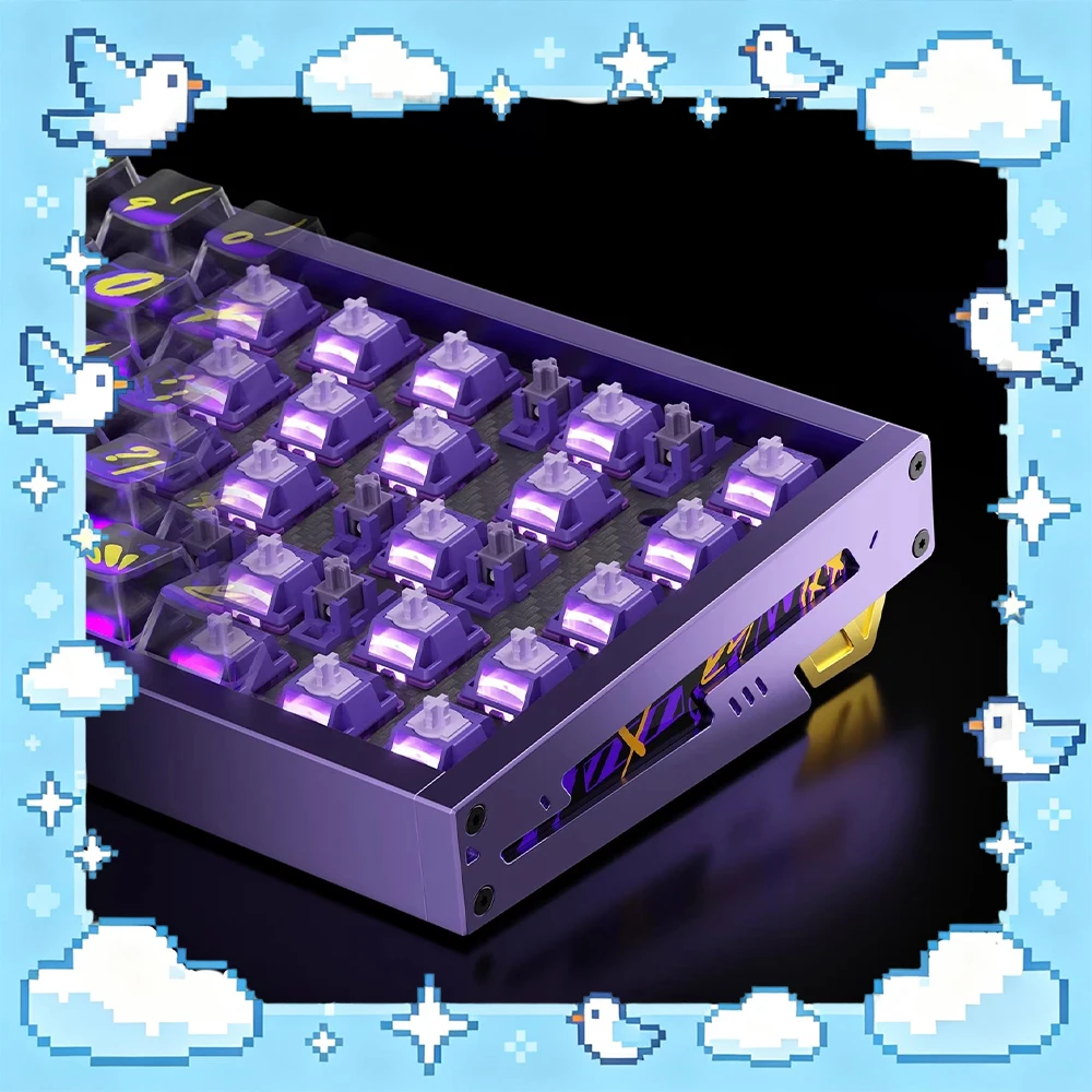 PIIFOX DEF68-XW-ZJ Wired Keyboard RTO.001 Is Accurate And Stable 8K HZ Magnetic Axis Keyboard Double Ended Drive Pc Accessories