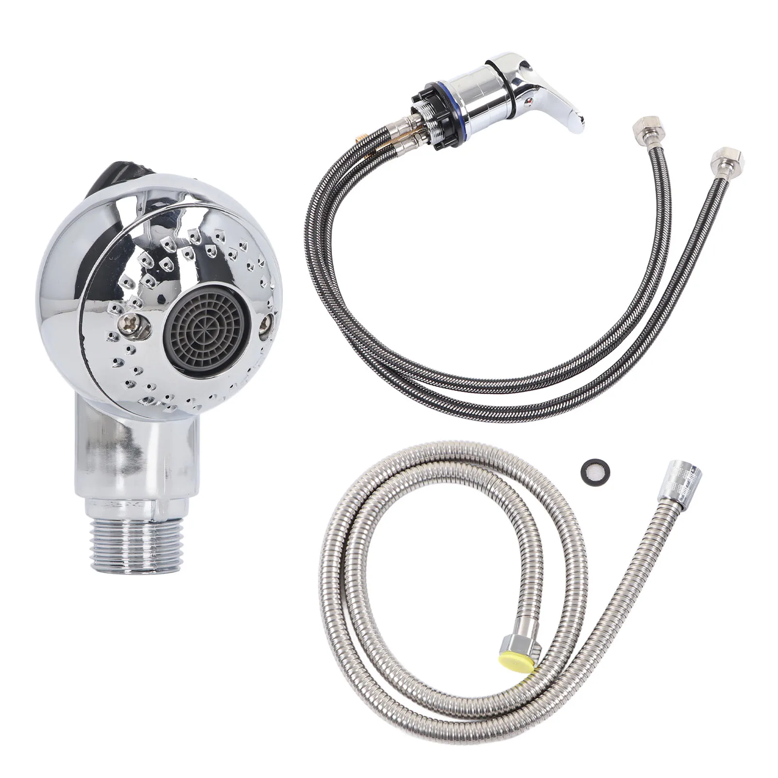 

Салонная чаша для шампуня, смеситель для раковины, набор распылителей для горячего и холодного шампуня, смеситель для кровати, распылитель со шлангом 120 см, комплект смесителя для шампуня