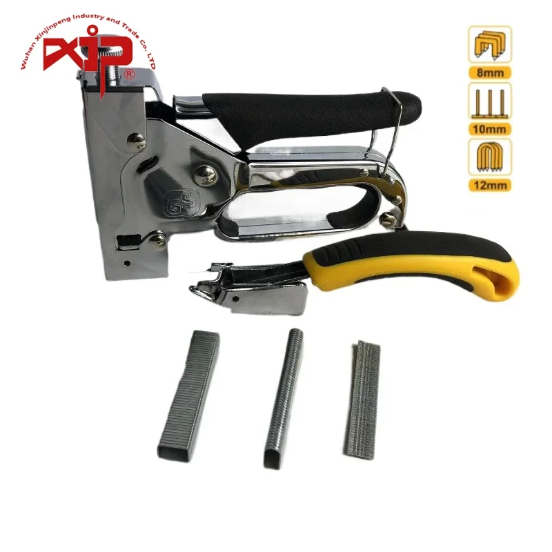 Manual Nail Gun 3 IN 1 Code Nailing Gun Air Nail Woodworking Special Direct Staple Book Martin Nailing Stapler Tool Household