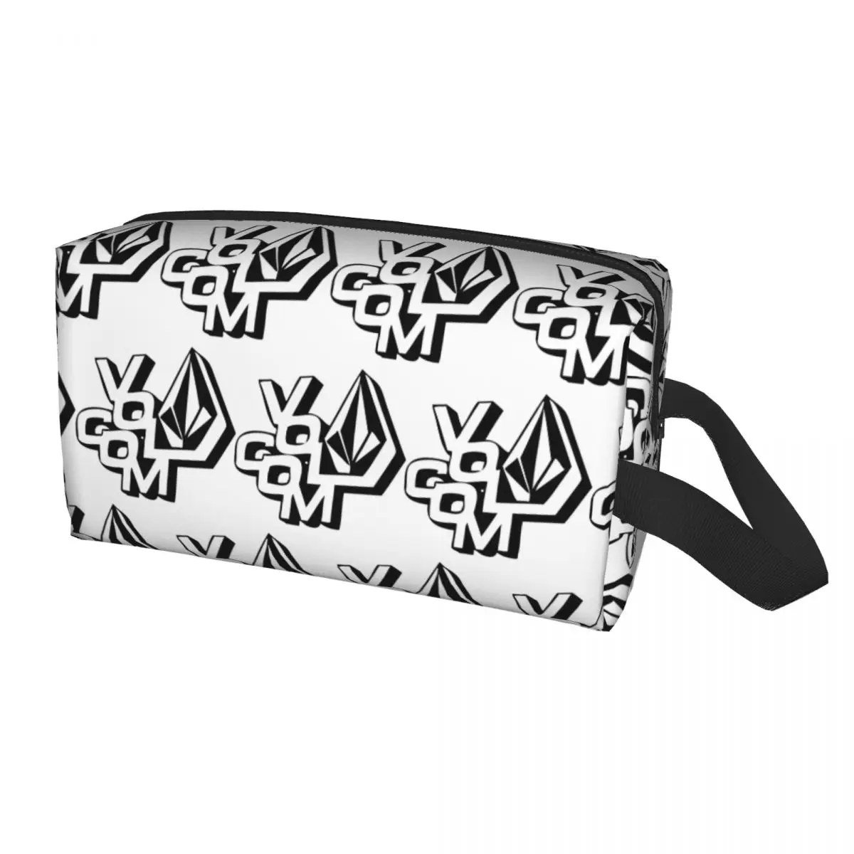 Volcoms Logo Makeup Bag for Women Travel Cosmetic Organizer Cute Storage Toiletry Bags