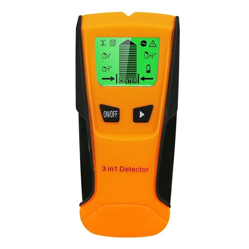 3 in 1 Metal Detector Find Metal Wood Studs  AC Wire Cable Metal Wall Scanner Electric Box Finder Wall