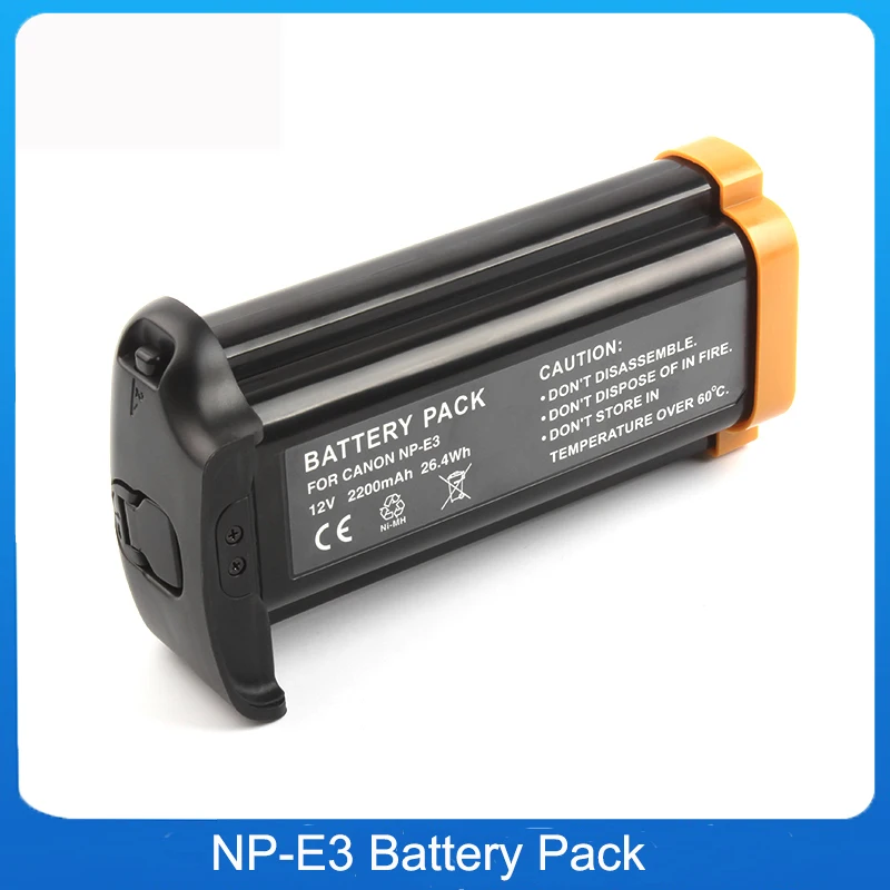 Rechargeable 26.4Wh NP-E3 NP E3 NPE3 Camera Battery Pack For Canon 1D Mark II Mark II N 1Ds Mark II Digital Camera