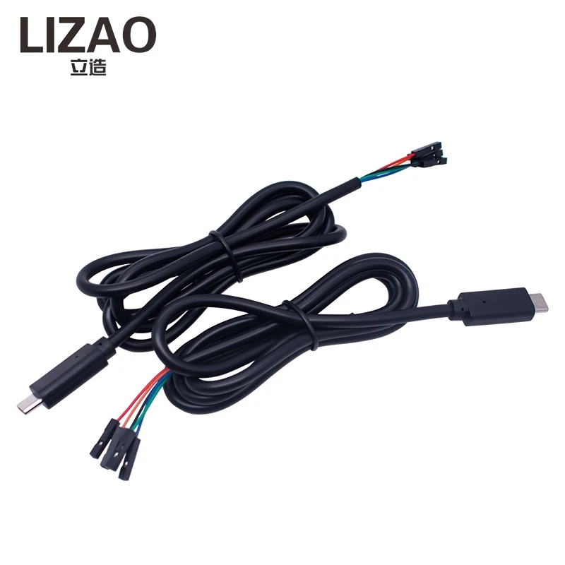 Type-C to Serial 232 TTL OTG Cable with CH340/FT232 Chip, Supports 3.3V/5V Levels for Android