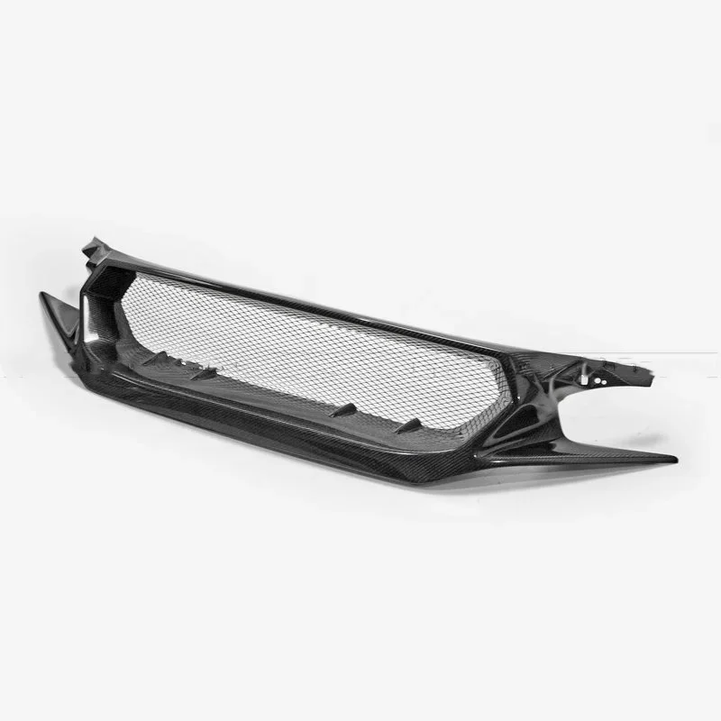 Carbon Fiber Body kit for Honda civic FK8 TypeR Modified Engine hood Radiator grille Air knife Front lip - view 2