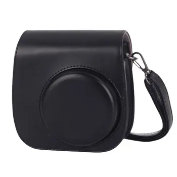 復古相機套 拍立得相機保護套 PU皮革防刮配件 適用於富士Instax Mini 12/11/9/8 8 最佳銷售 instax mini 8 相機包 - №2