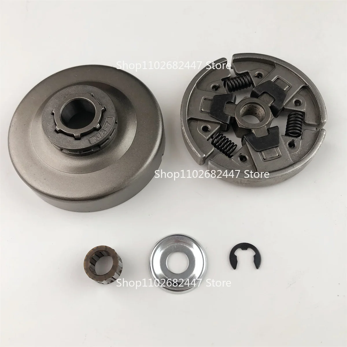 Clutch Drum Bearing Washer Kit For  MS290 MS390 029 039 MS310 Chainsaw Part Replace Needle Bearing Sprocket Rim E-Clip 2023