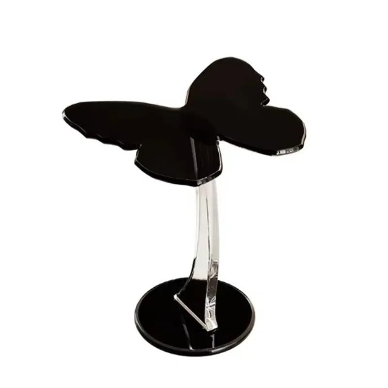 Butterfly plastic art, acrylic side table, living room, sofa, side bed