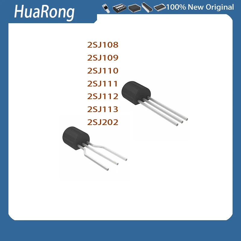 Novo Lote de 10 Peças 2SJ109 J109 2SJ202 J202 TO-92 2SJ108 J108 2SJ110 J110 2SJ111 J111 2SJ112 J112 2SJ113 J113 TO92