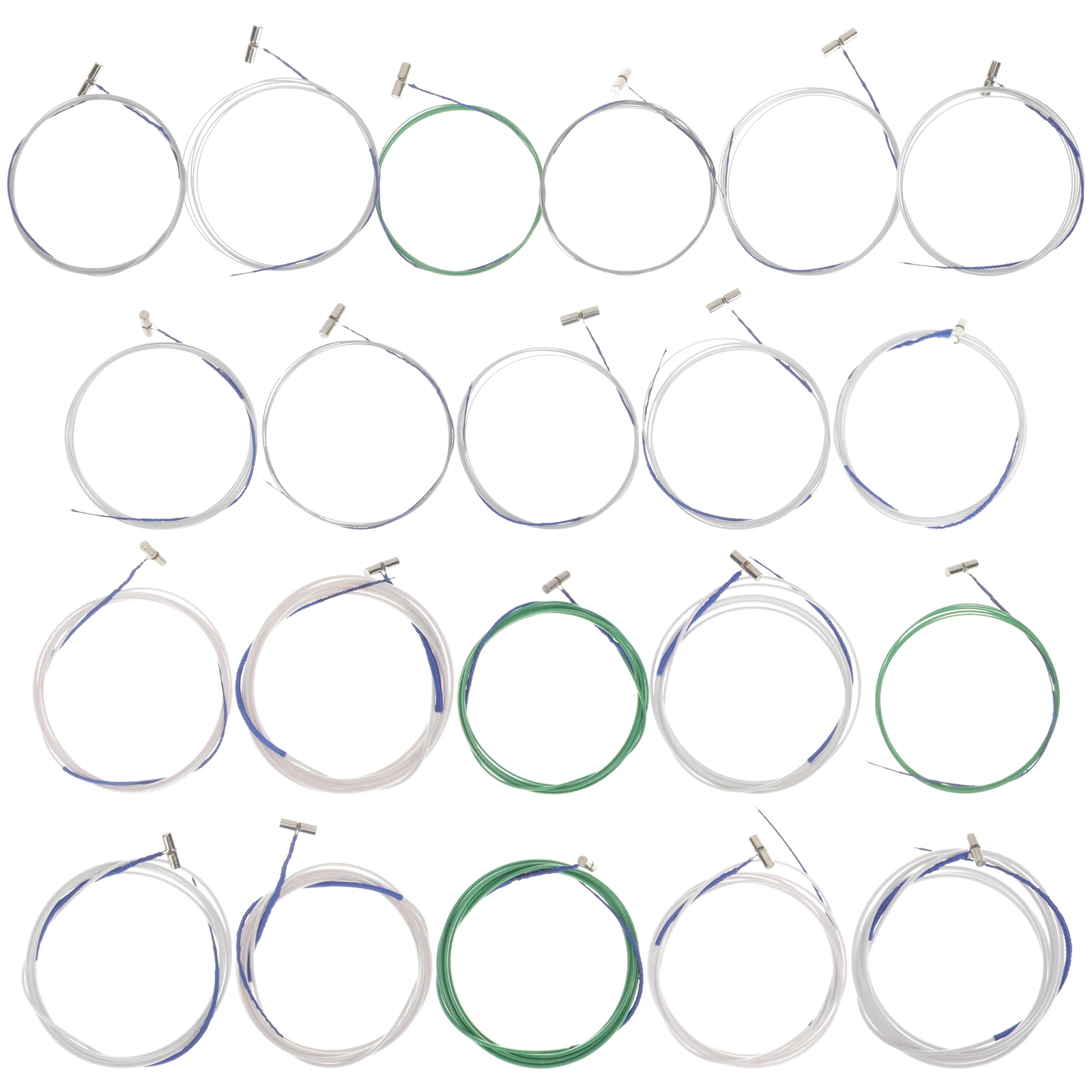 

21 Pcs Strings Durable String Acoustic Strings Material Clear Sound Musical Instrument Accessories Stringed Parts Replacement