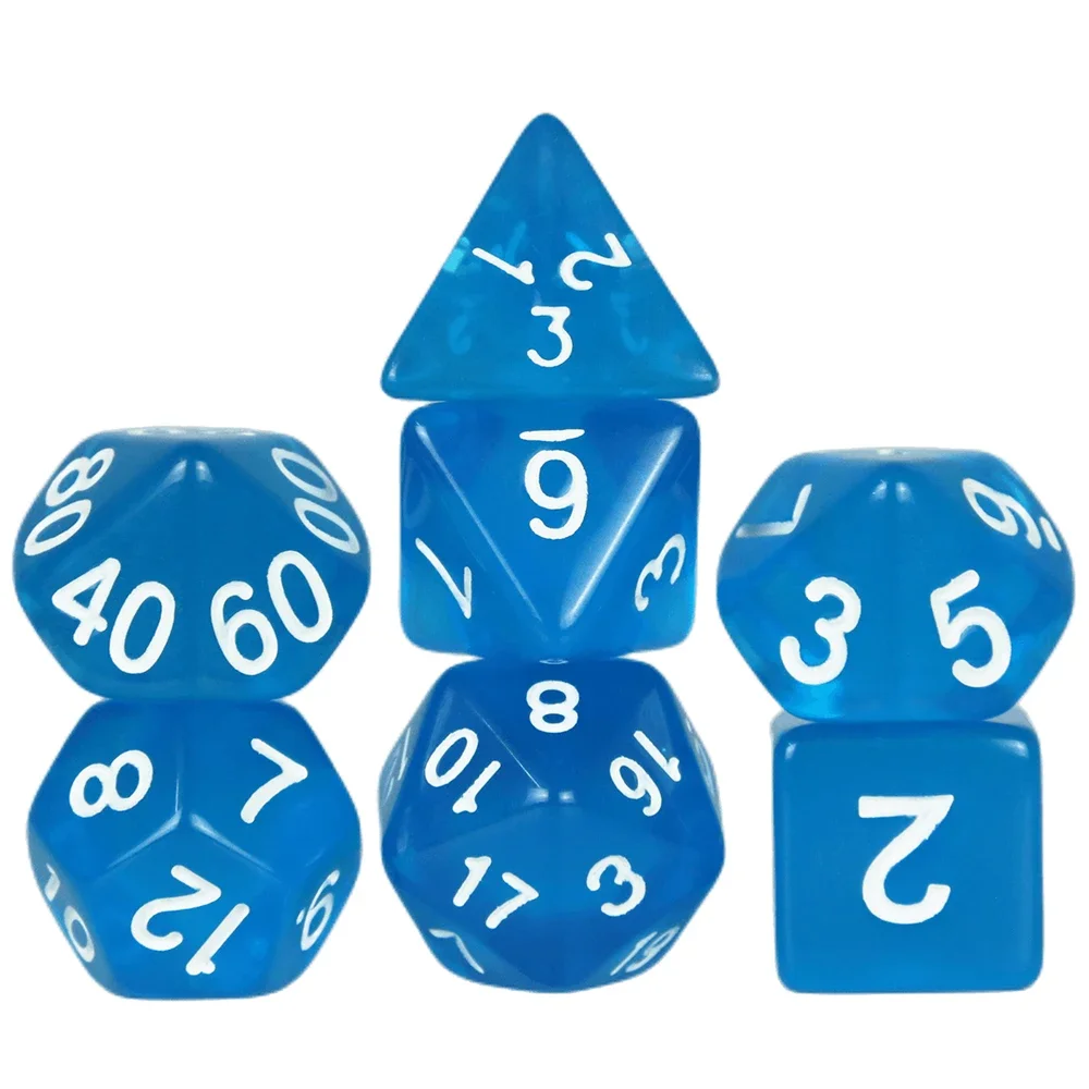 

Настольная игра DND RPG Dice 7 шт. красочные многогранные игральные кости для ролевых игр карточные игры