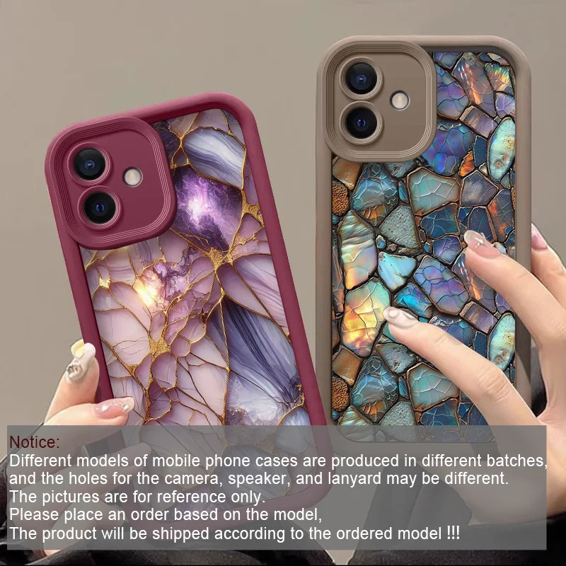 حافظة هاتف أنيقة من الرخام الكريستالي الأرجواني لهاتف جوجل بيكسل 10 9 8 7 8A 7A Pro XL 5G أغطية ناعمة من السيليكون مضادة للسقوط Fundas