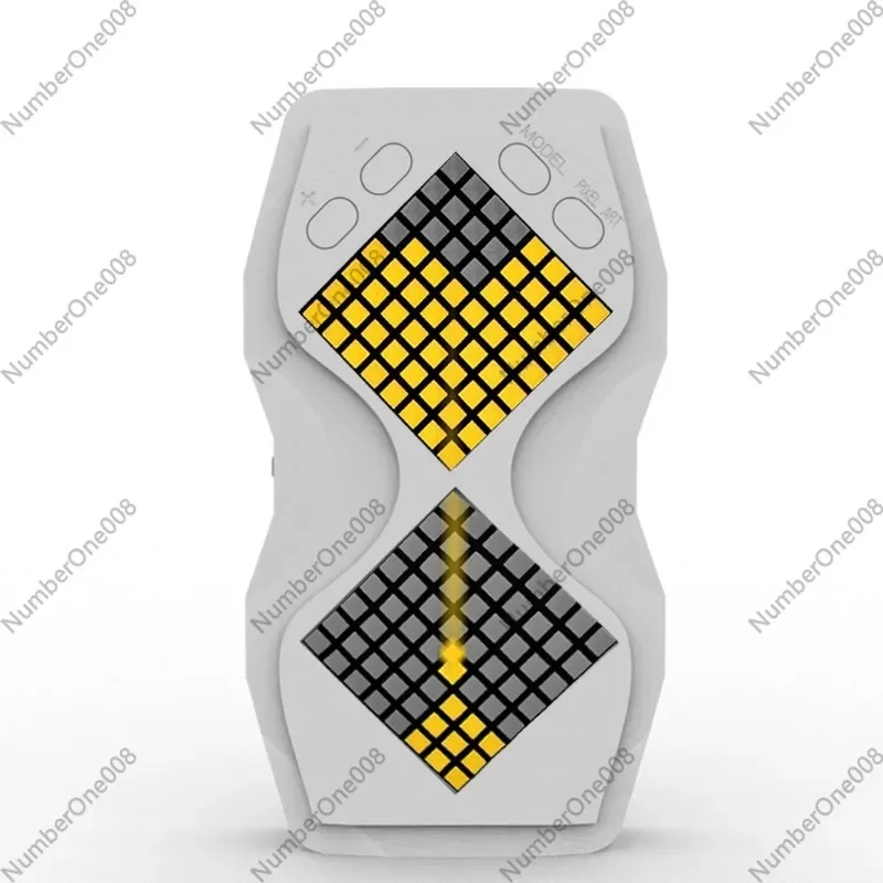 Digital Hourglass Timer Visual Timer 0-60 Minutes Gravity Sensor Hourglass Adjustable Light Magnetic Attachment