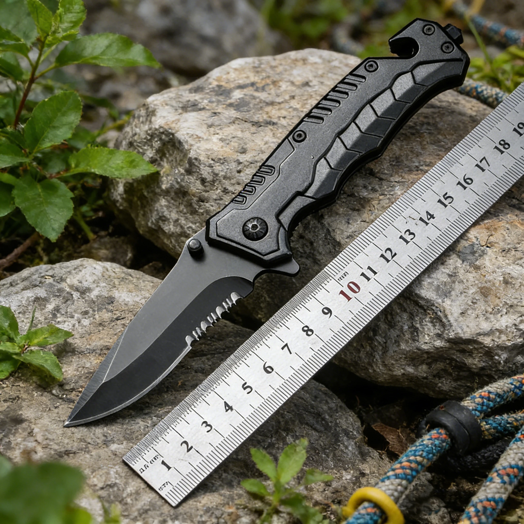 

Многофункциональный складной нож, острый и удобный карманный нож для выживания в дикой природе, кемпинга, рыбалки и охоты