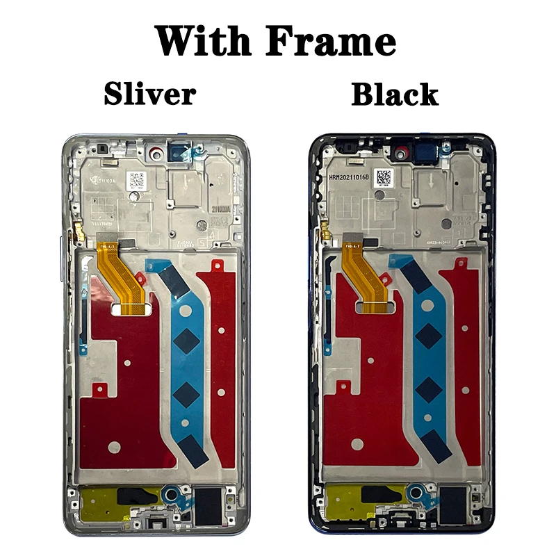 Tested For Huawei Honor X9 5G ANY-NX1 LCD Display Touch Screen Digitizer Panel Assembly With Frame Replacement Parts