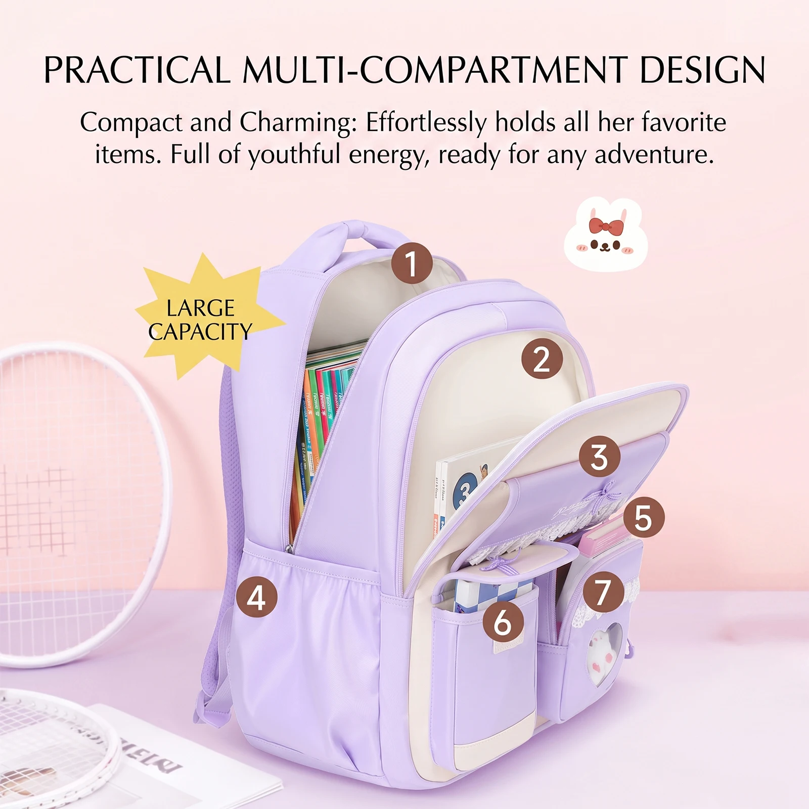 Backpack for Elementary & Midd - School Backpack Teen ulasan dan harga