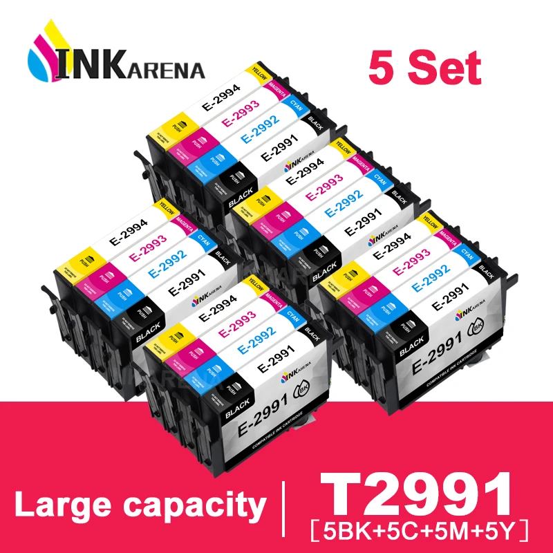 Inkarena t2991-t2994 kompatible tinten patrone für epson 29 29xl expression XP-235 XP-245 XP-247 XP-332 XP-335 XP-342 drucker