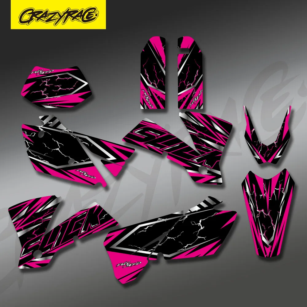 NEW GRAPHICS & BACKGROUNDS DECALS For KTM 125 200 250 300 400 450 525 EXC 2004 Motorcycle Sticker Personality Decoration Custom