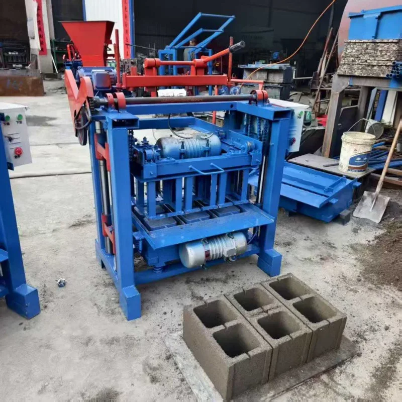

(Sea shipping customization)Exported to Malaysia: Fully Automatic Cement Brick Making Machine, 4-40 Semi-Automatic Hydraulic Hol