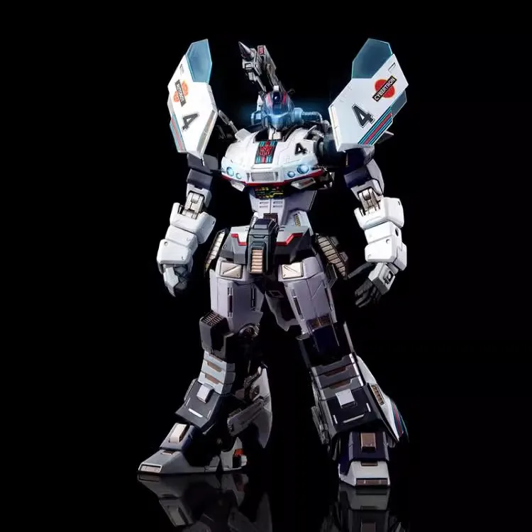 Op voorraad Qian Zhi Lian getransformeerd speelgoed Jazzlegering Eindproduct Beweegbaar robotmodel Action Figure Collection Gift