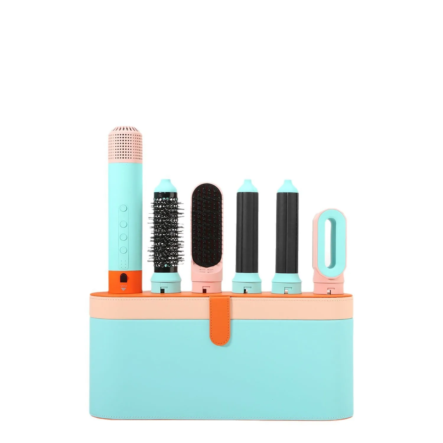 

Five in One Curling Iron Hot air Comb High-speed Multifunctional Hair Dryer Automatic Curling Iron Straight Hair Styling Device