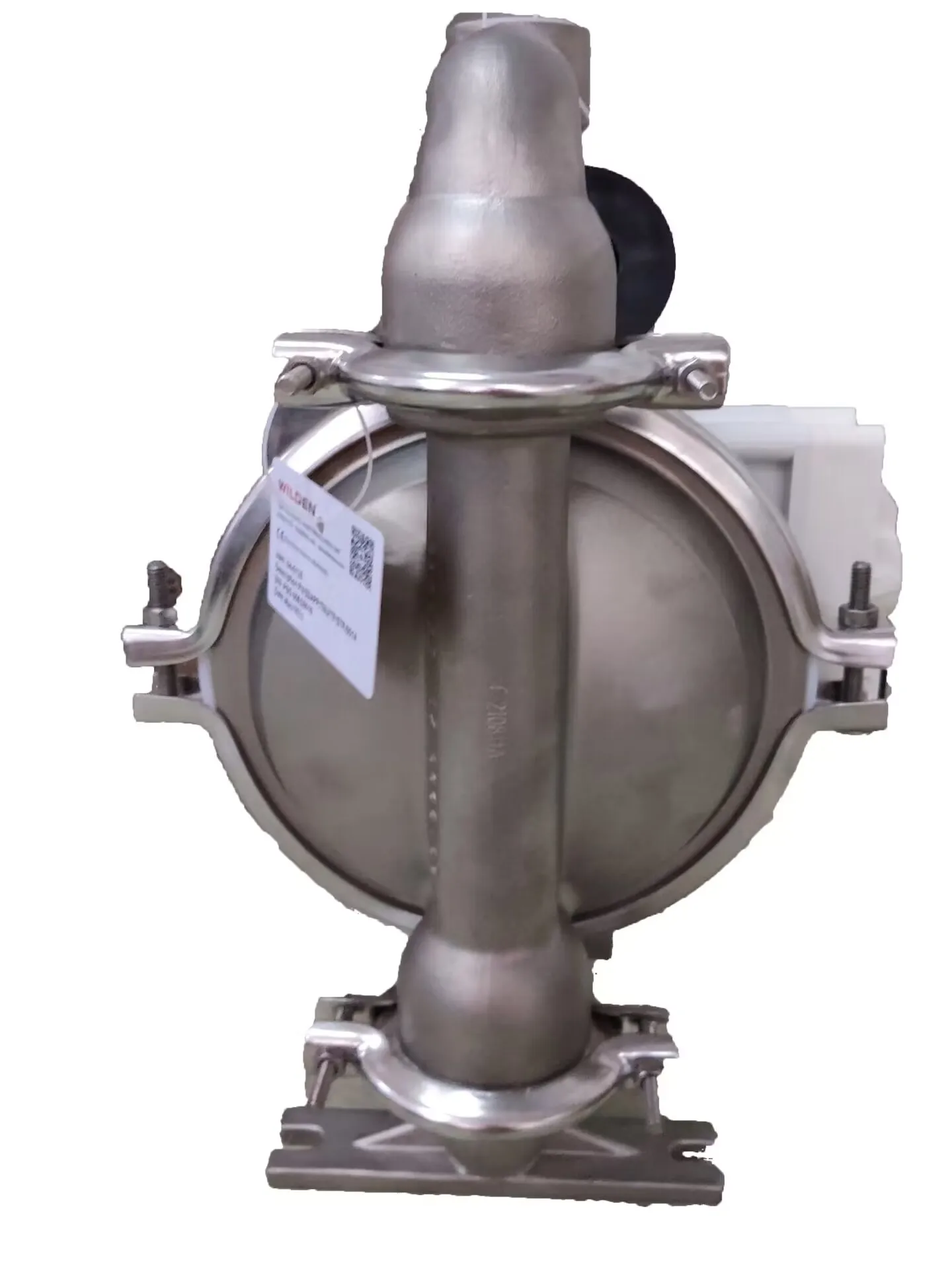 مضخة غشائية هوائية مزدوجة ستانلس ستيل 1.5 بوصة P4/SSAPP/TNU/TF/STF/0014 تعمل بالهواء