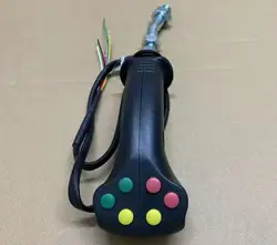 Electric Control Button Joystick For Agricultural Harvester Excavator Parts Logging Iron Stone Tools Glue Gear 67 Handle