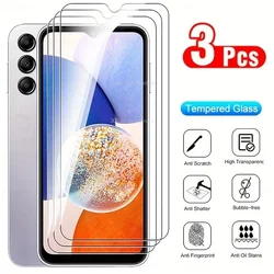 3 szt. Osłona na ekran ze szkła hartowanego do Samsung Galaxy A54 A34 A14 A13 4G A24 A04 A04S A04E A23 A12 A33 A52 A52S A53 5G A72 A73