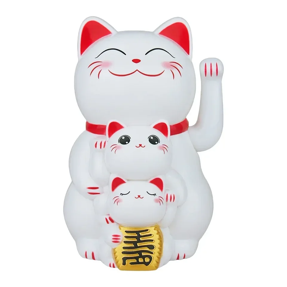 Chat Solaire Porte-Bonheur Chat Maneki-neko Statue à Energie Solaire Pour Decor De Voiture Et Maison Mly23029 94813050